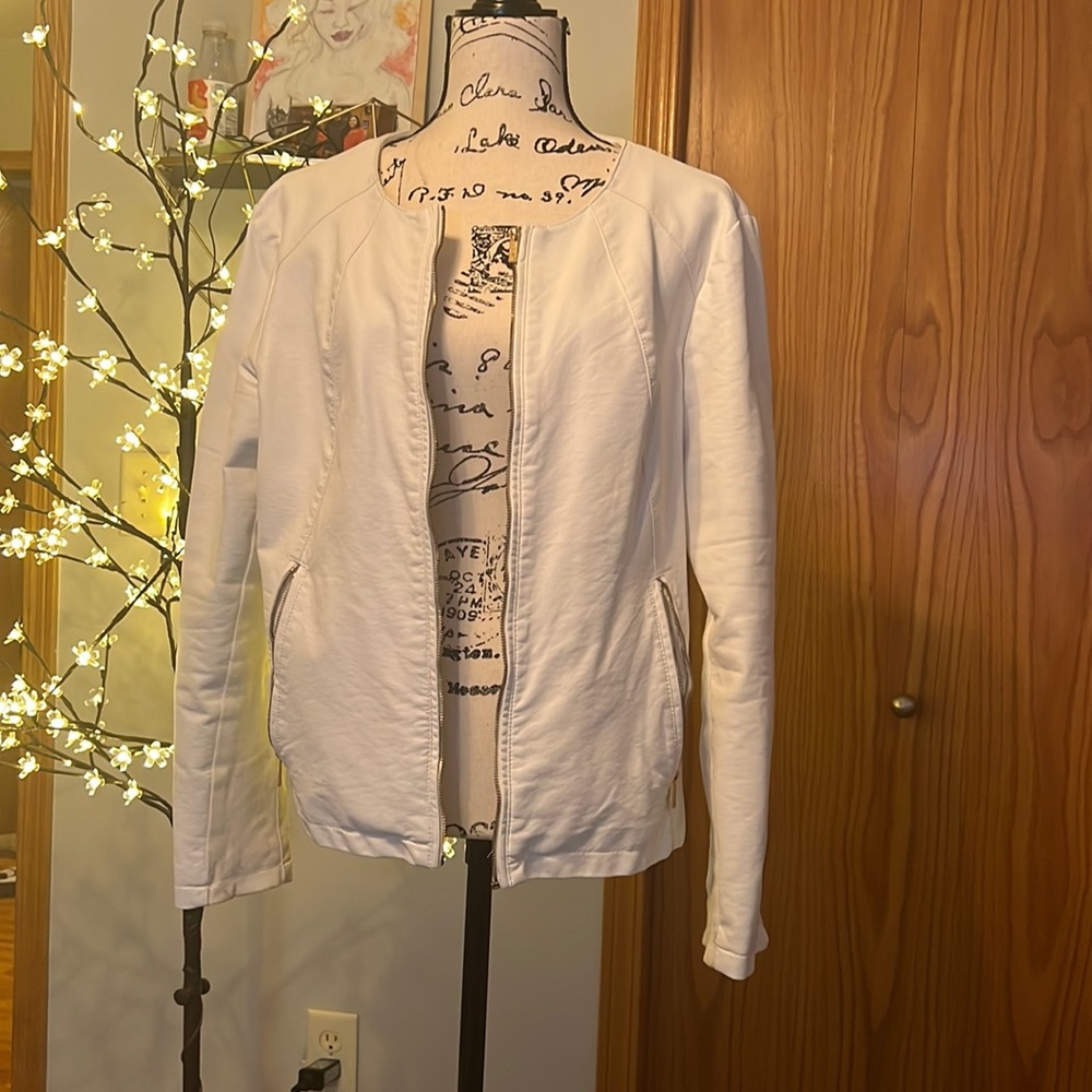 Leather jacket